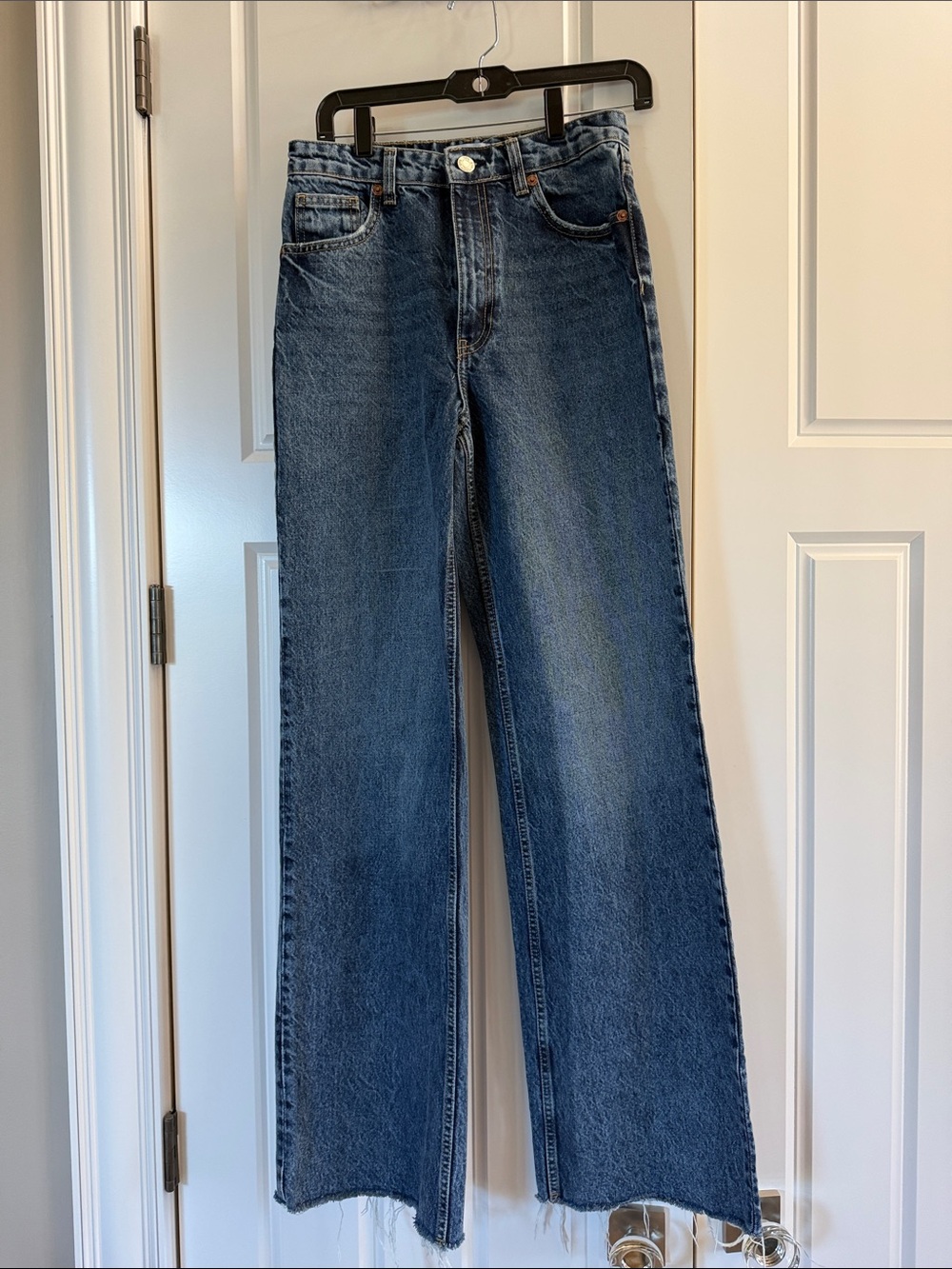 Women’s Bootcut Jeans in Classic Blue - Comfortable Everyday Style
